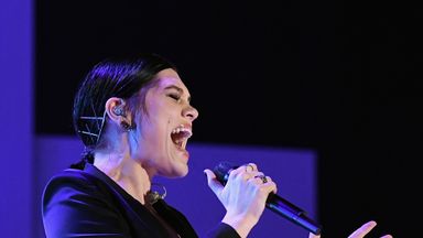 Jessie J performed Whitney Houston's I Will Always Love You in the final. File pic